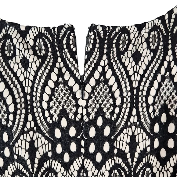 Soiéblu Black Lace Dress - Picture 3 of 7